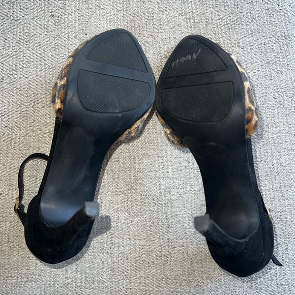 Apt. 9 Confection D’Orsay Leopard Print High Heels size 6 - Picture 11 of 11